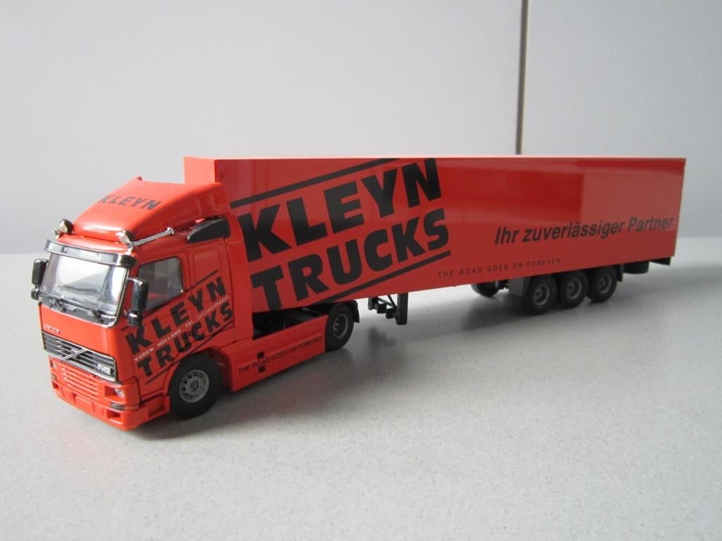 TEKNO VOLVO KLEYN TRUCKS, Hobby en Vrije tijd, Modelauto's | 1:50, Ophalen, Zo goed als nieuw, Bus of Vrachtwagen, Tekno