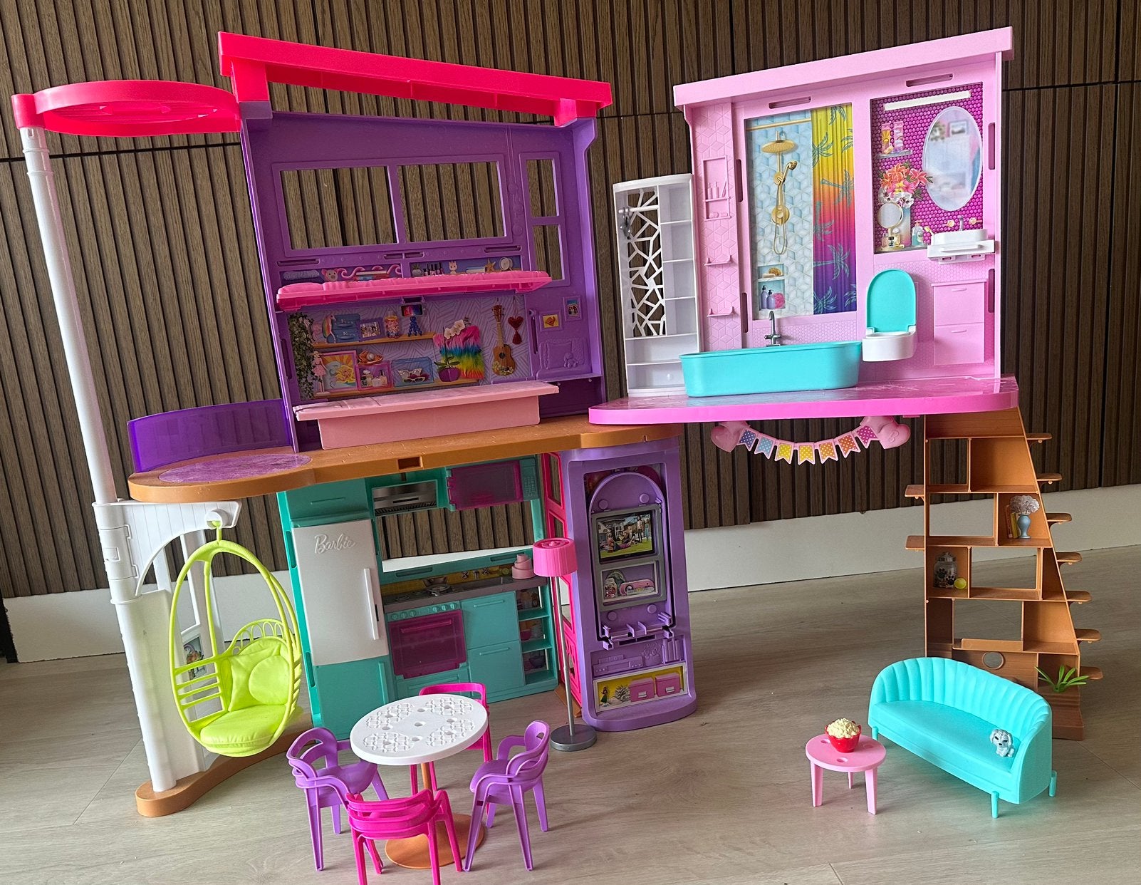 Barbie Huis ‘Dreamhouse’, Ophalen of Verzenden, Zo goed als nieuw, Poppenhuis