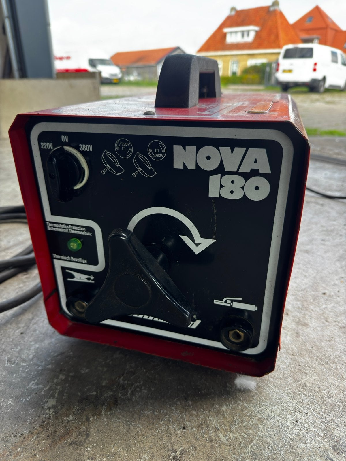 NOVA 180 Haduweld elektroden lasapparaat 180A – 220/380V, Ophalen, Zo goed als nieuw, Elektroden
