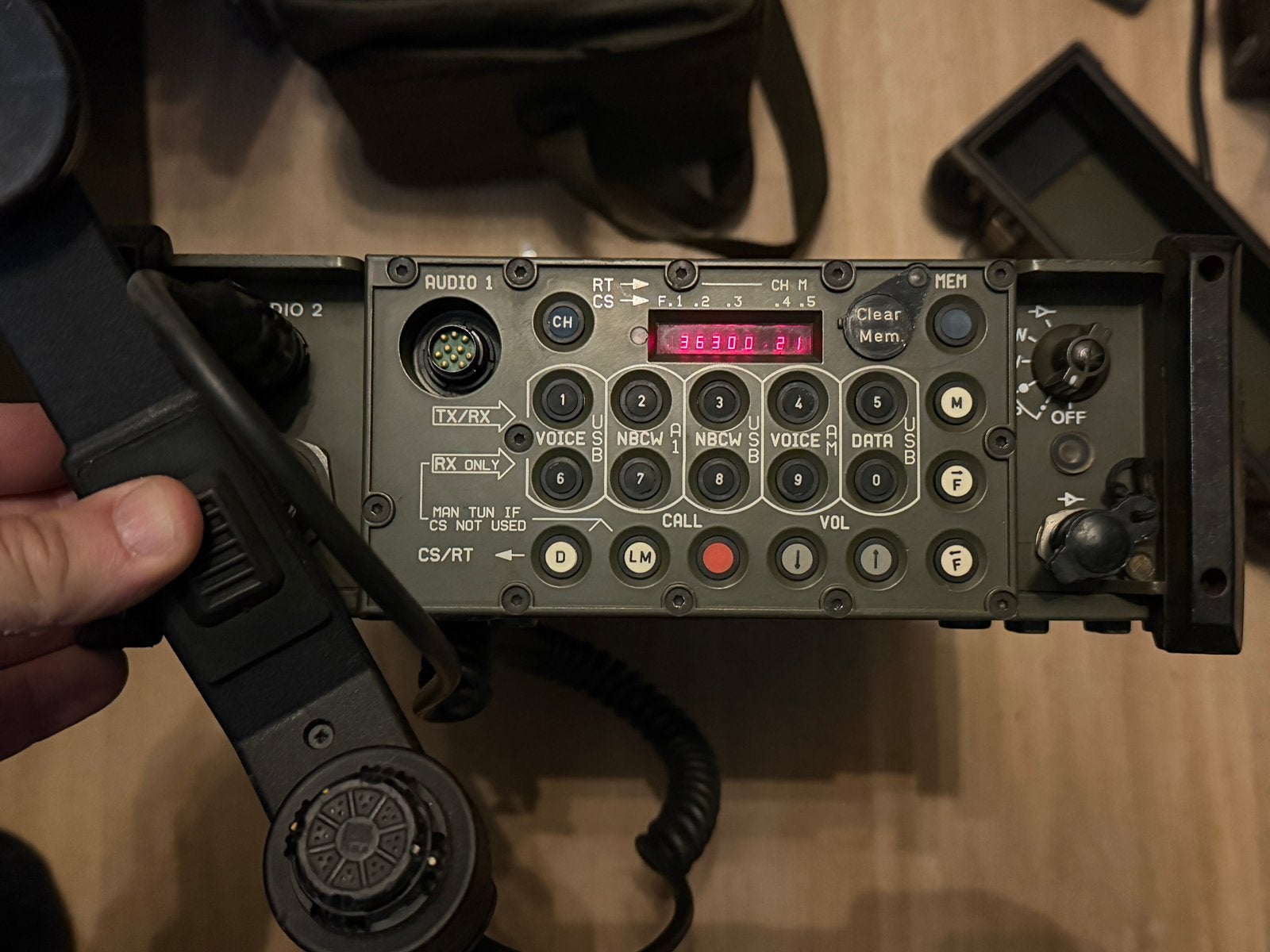RT-606 hfset, Ophalen of Verzenden, Gebruikt, Zender en Ontvanger