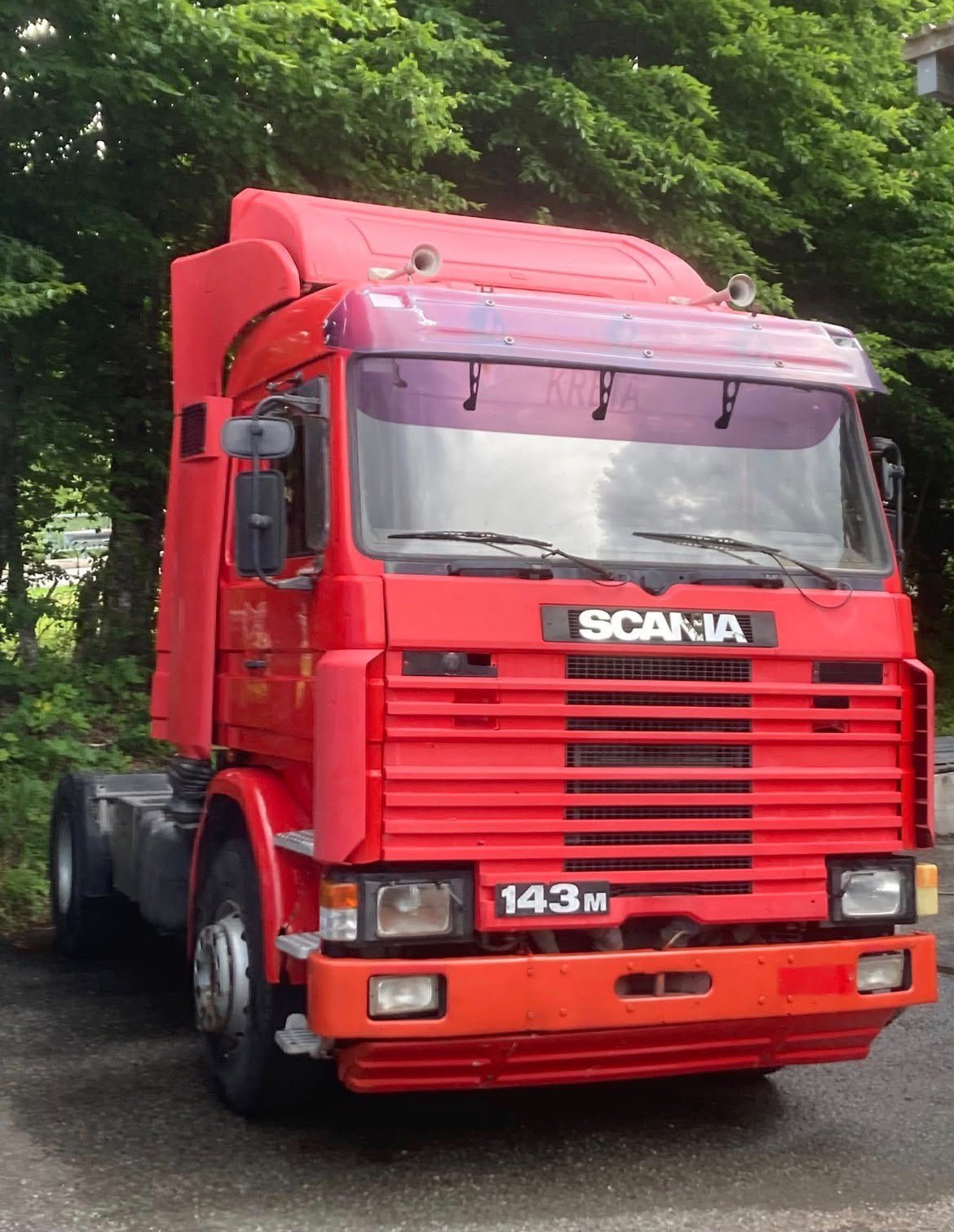 Te koop: scania 143 V8, 400PK, Auto's, Scania, Particulier, Te koop, Handgeschakeld