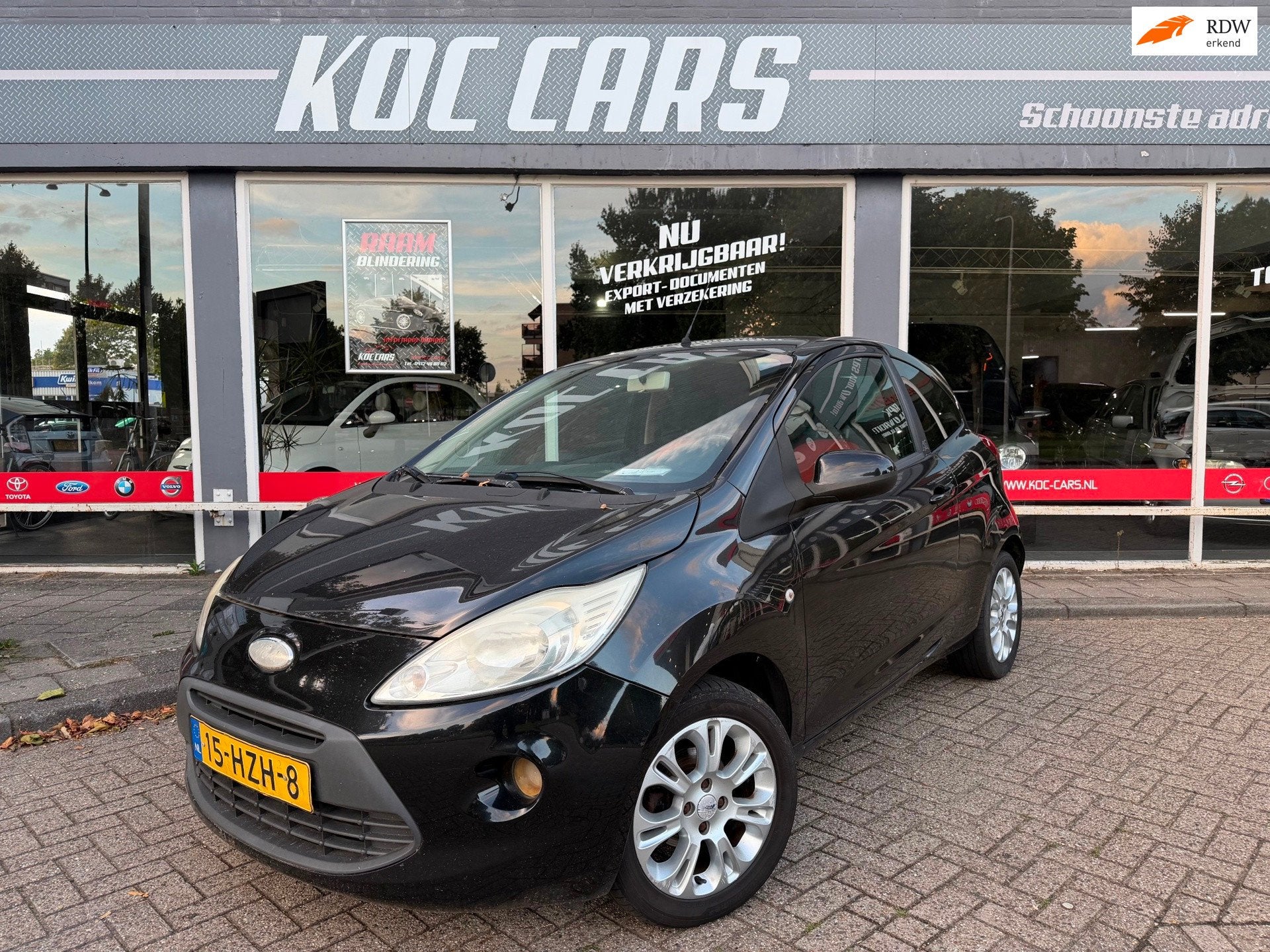 Ford Ka 1.2 Titanium AIRCO NIEUWE APK, Auto's, Voorwielaandrijving, Gebruikt, 1242 cc, 4 cilinders