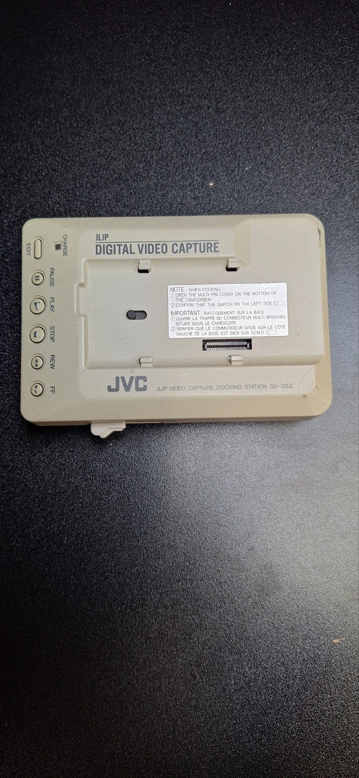 JVC JLIP Digital Video Capture Docking Station GV-DS2E, Ophalen of Verzenden