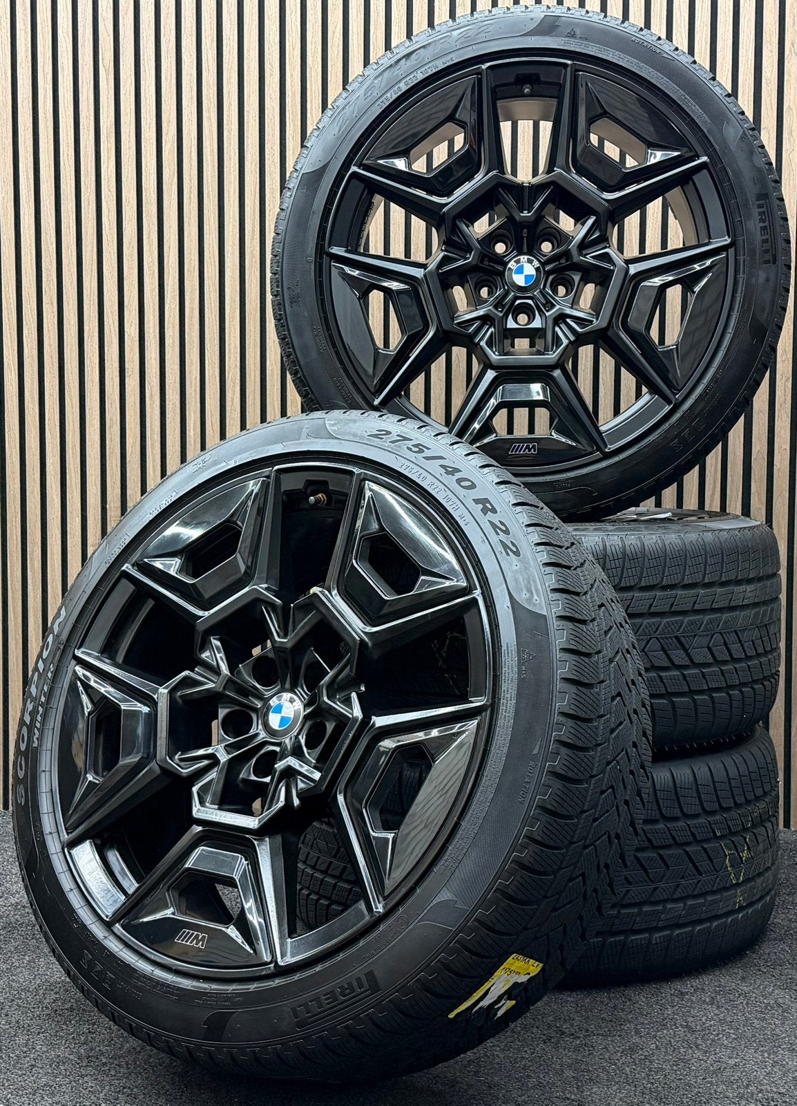 Originele 22 inch BMW XM G09 922M 5x112 TPMS Pirelli BMW *, Auto-onderdelen, Banden en Velgen, Ophalen, ., 275 mm, Banden en Velgen