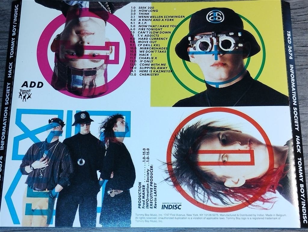 Information Society - Hack, Ophalen of Verzenden, Gebruikt
