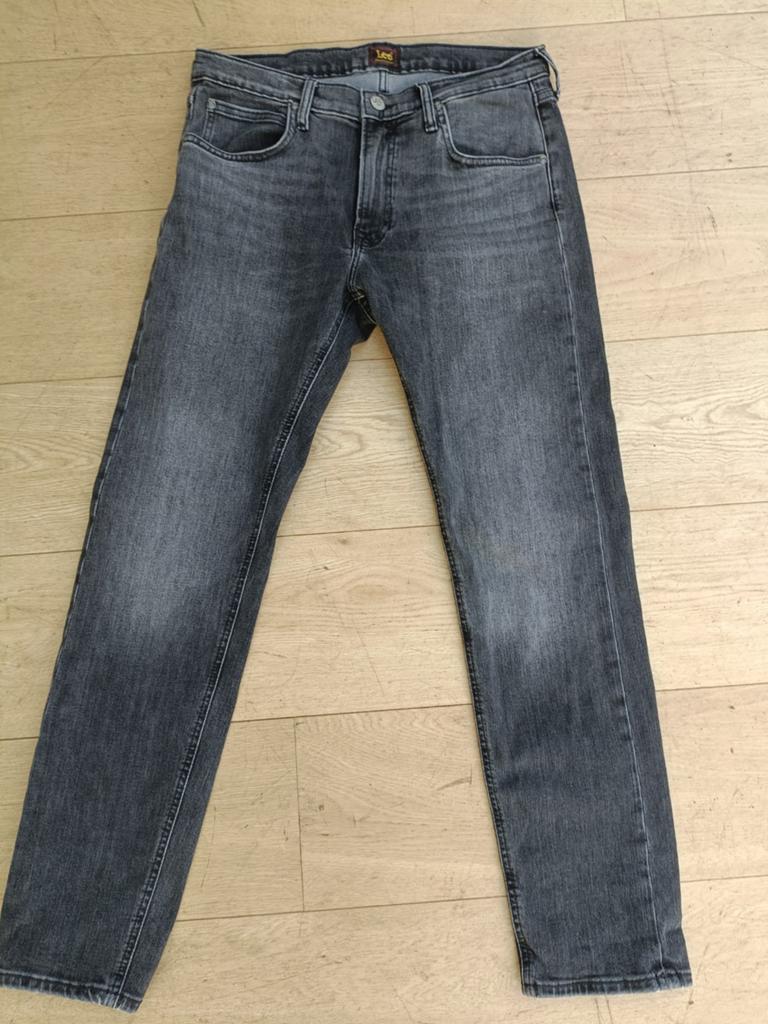 Lee jeans maat 31, Zwart, W32 (confectie 46) of kleiner, Ophalen of Verzenden, Zo goed als nieuw