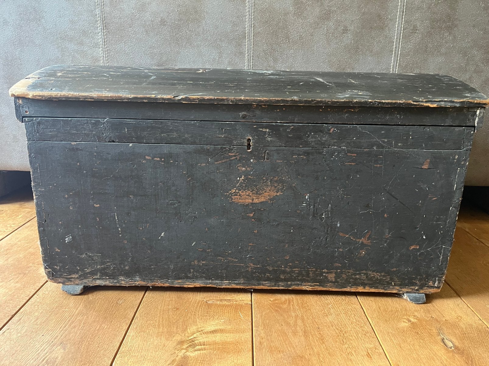 Oude dekenkist, Huis en Inrichting, Woonaccessoires | Kisten, Ophalen, Minder dan 50 cm, Gebruikt, 50 tot 100 cm