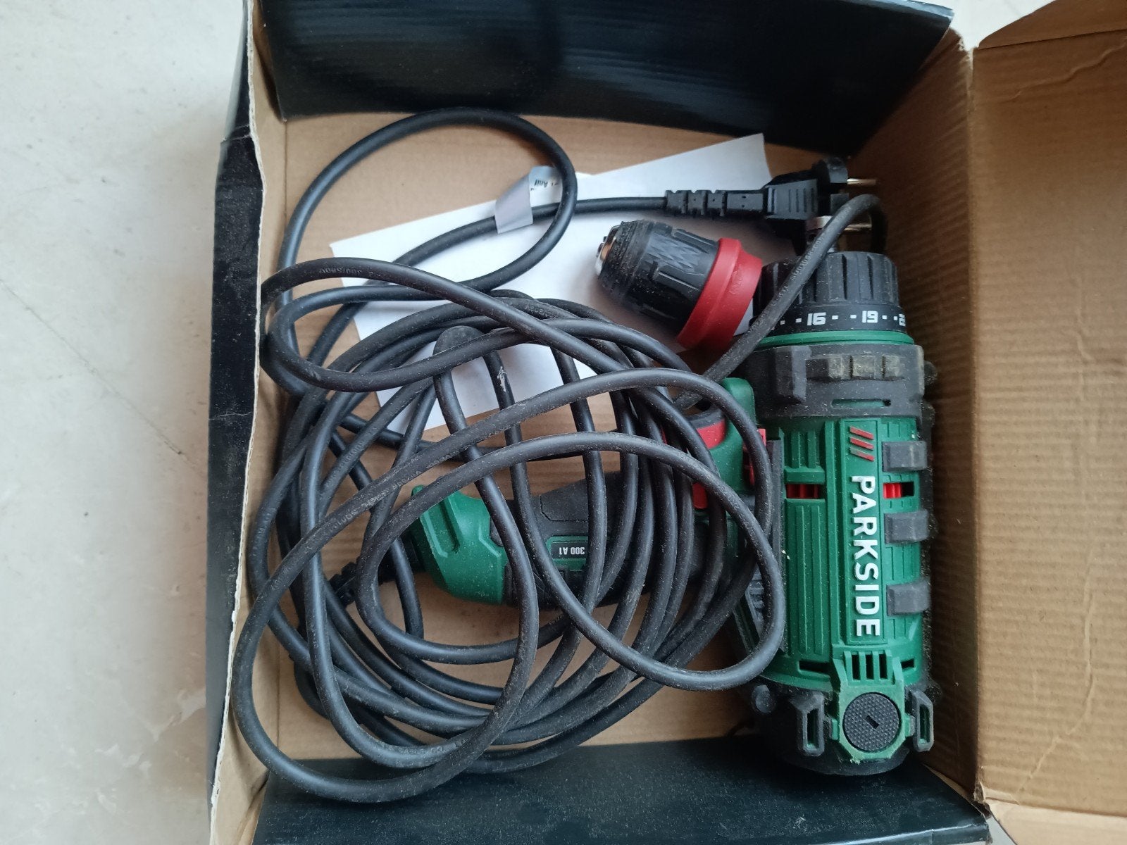 Parkside 2 speed powerdrill PNS 300 A1, Ophalen, Boormachine