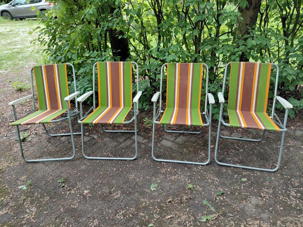Vintage, retro campingstoeltjes., Ophalen