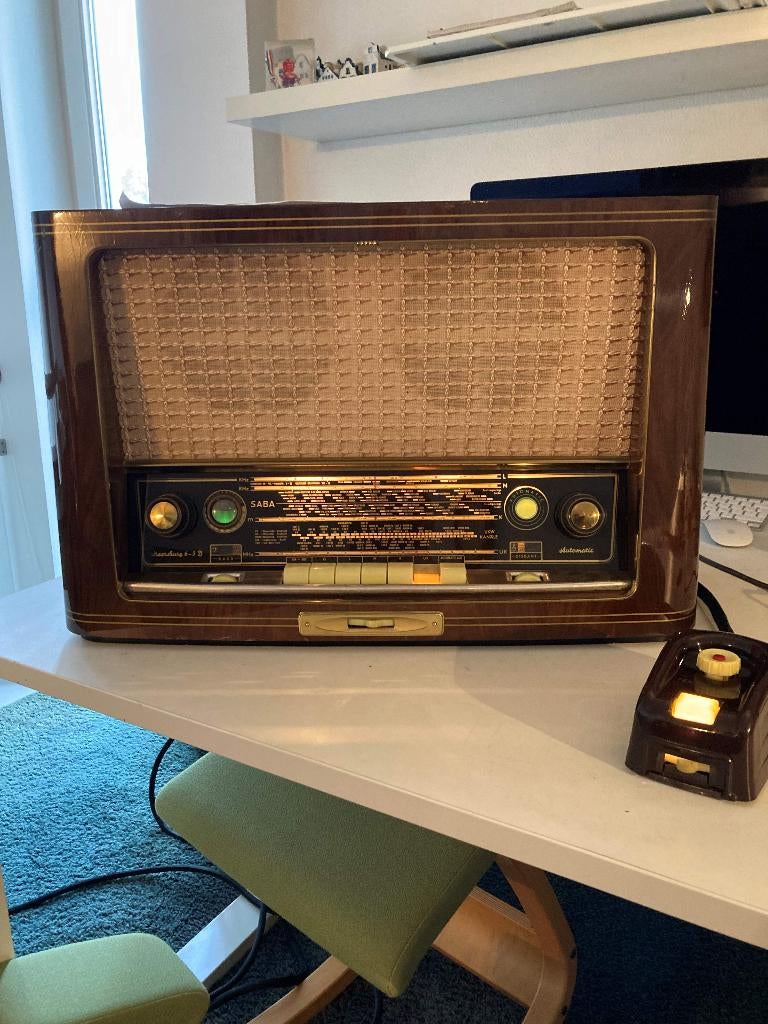 Saba Meersburg automatic 6-3D met afstandsbediening, Audio, Tv en Foto, Ophalen, Gebruikt, Radio