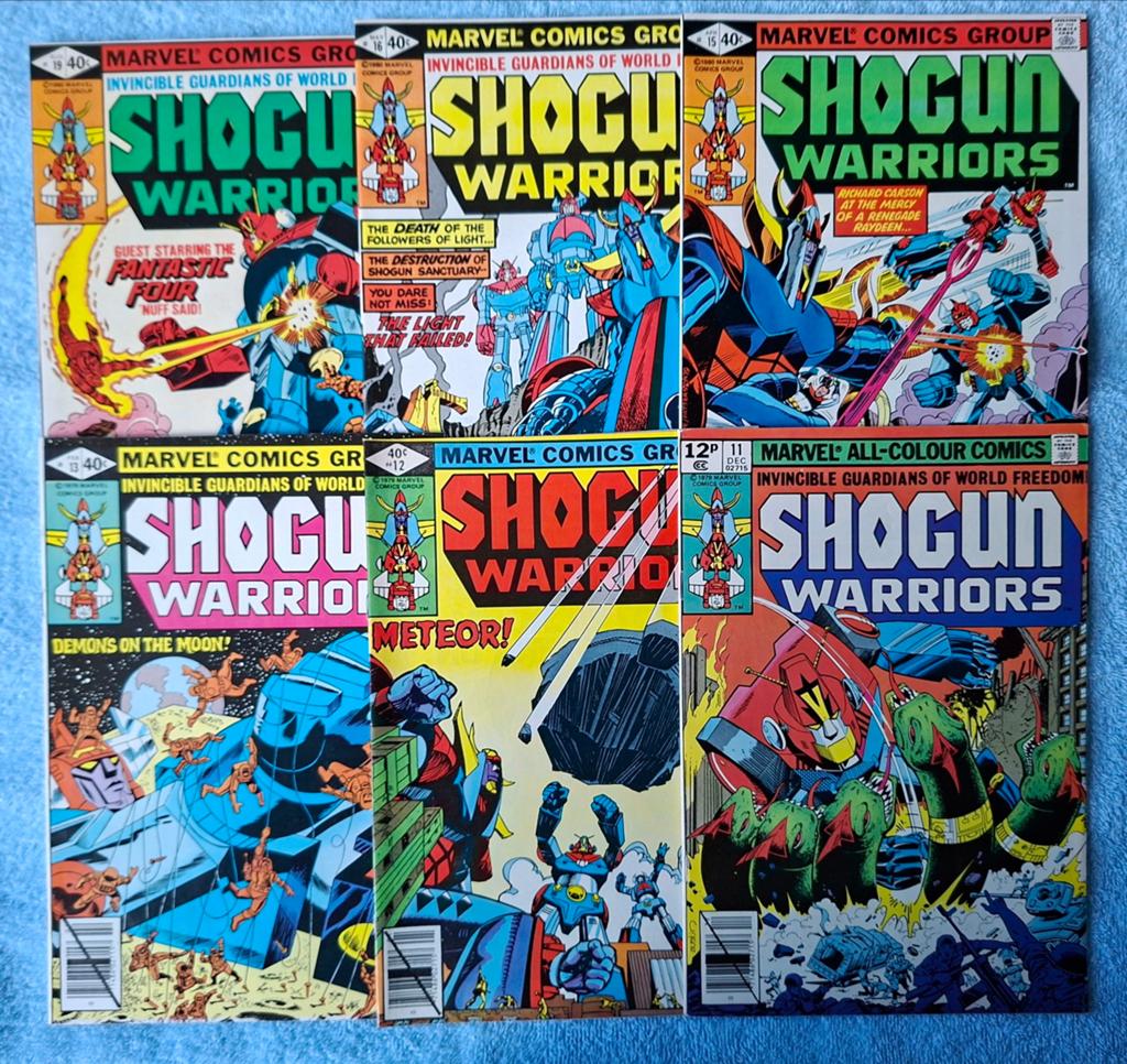 SHOGUN WARRIORS. MARVEL COMICS. 5 EURO PER STUK., Boeken, Meerdere comics, Ophalen of Verzenden, Gelezen, Amerika
