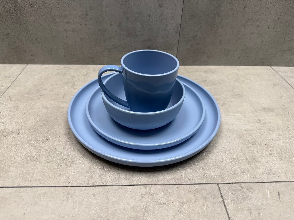 Set Campingservies - 4 delig - 1 persoons - NIEUW - 11399, Ophalen of Verzenden, Nieuw