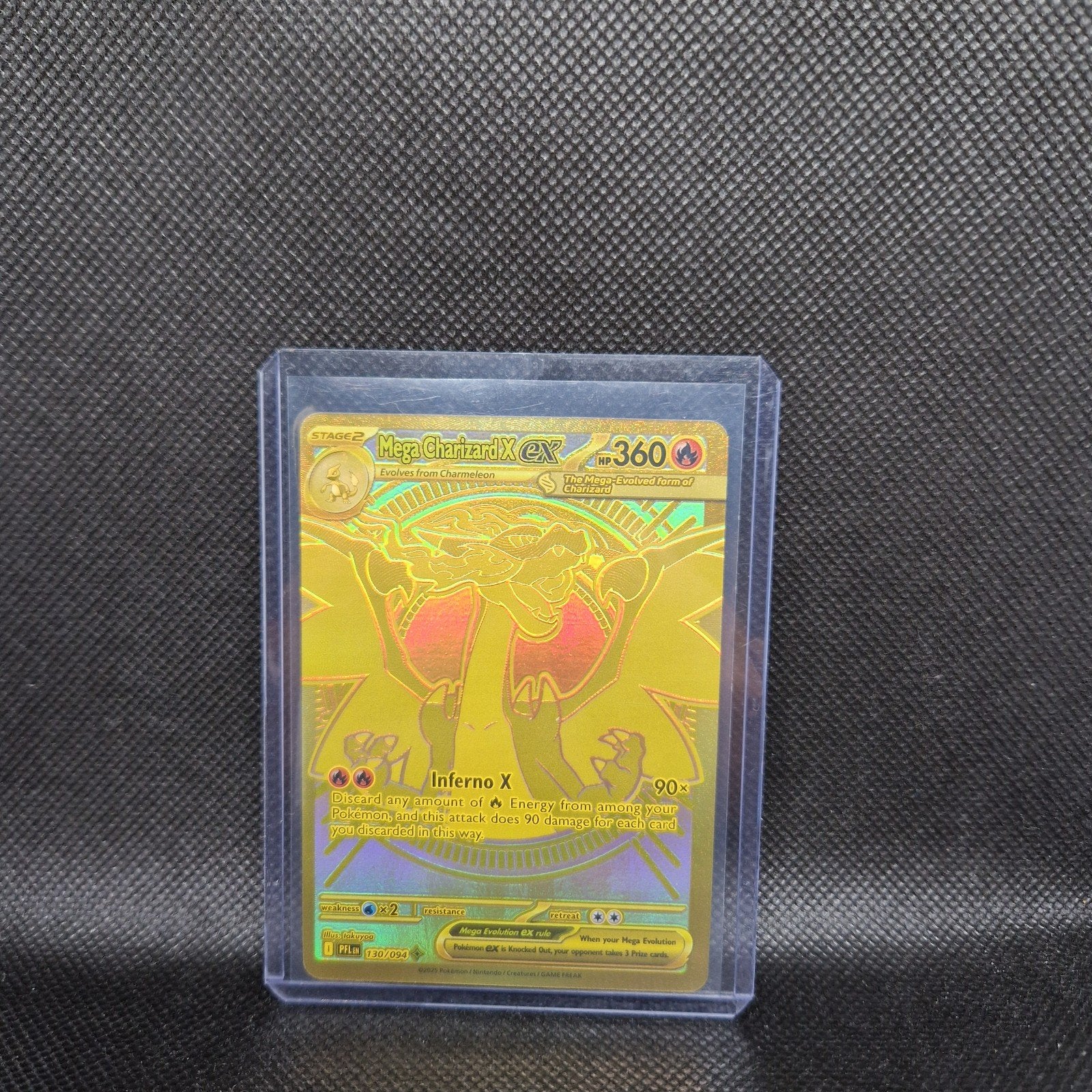 Mega Charizard Ex Phantasmal Flames NM, Ophalen of Verzenden, Zo goed als nieuw