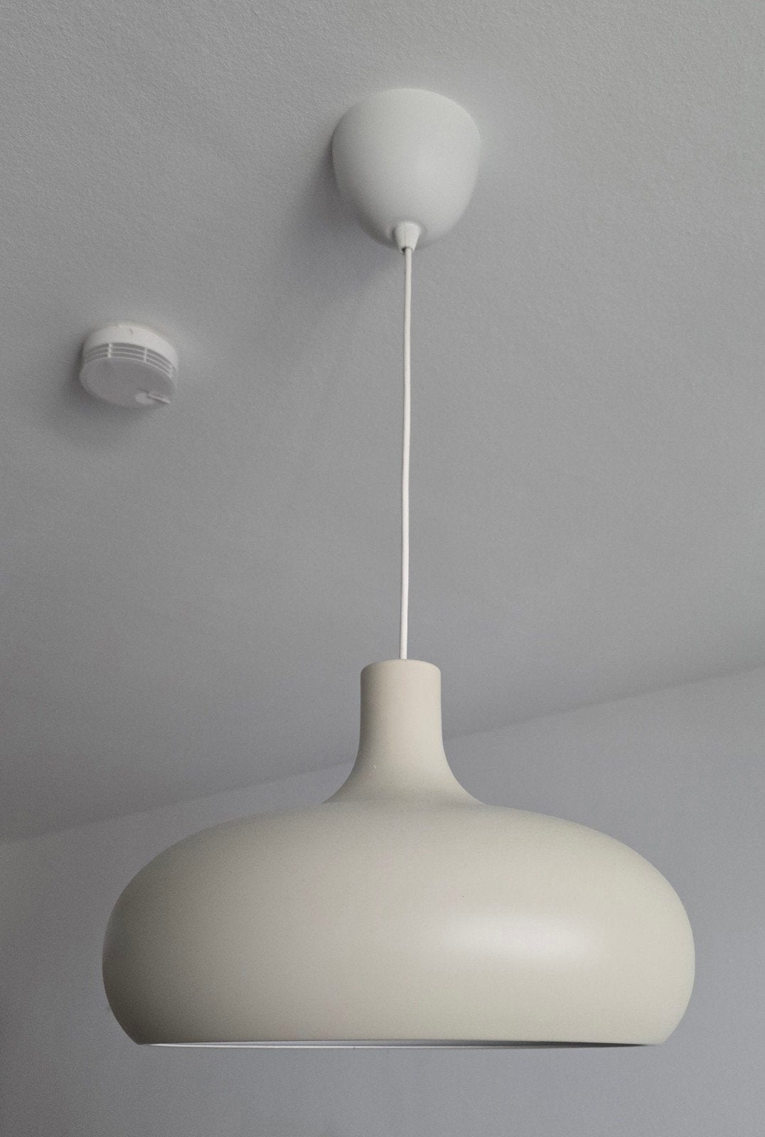 Beige hanglamp, Ophalen