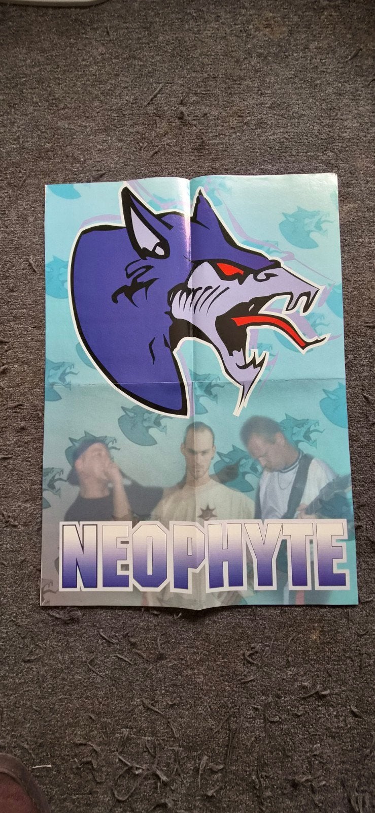Neophyte / Masters of Ceremony poster, Ophalen of Verzenden, A1 t/m A3, Muziek, Rechthoekig Staand