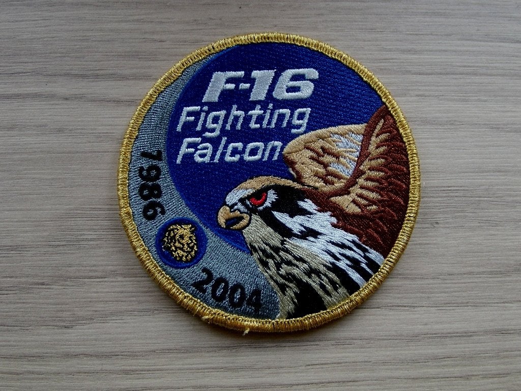 Patch RNLAF F-16 Fighting Falcon 315 Squadron 1986-2004, Verzenden, Luchtmacht, Nederland, Embleem of Badge