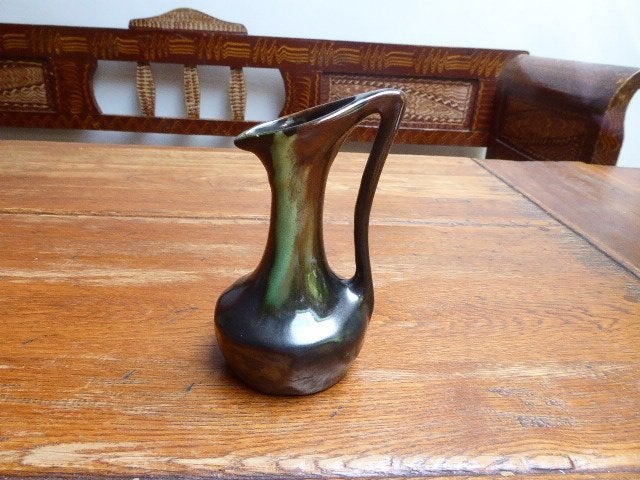 Art deco keramiek vaasje, Thulin, Ophalen of Verzenden