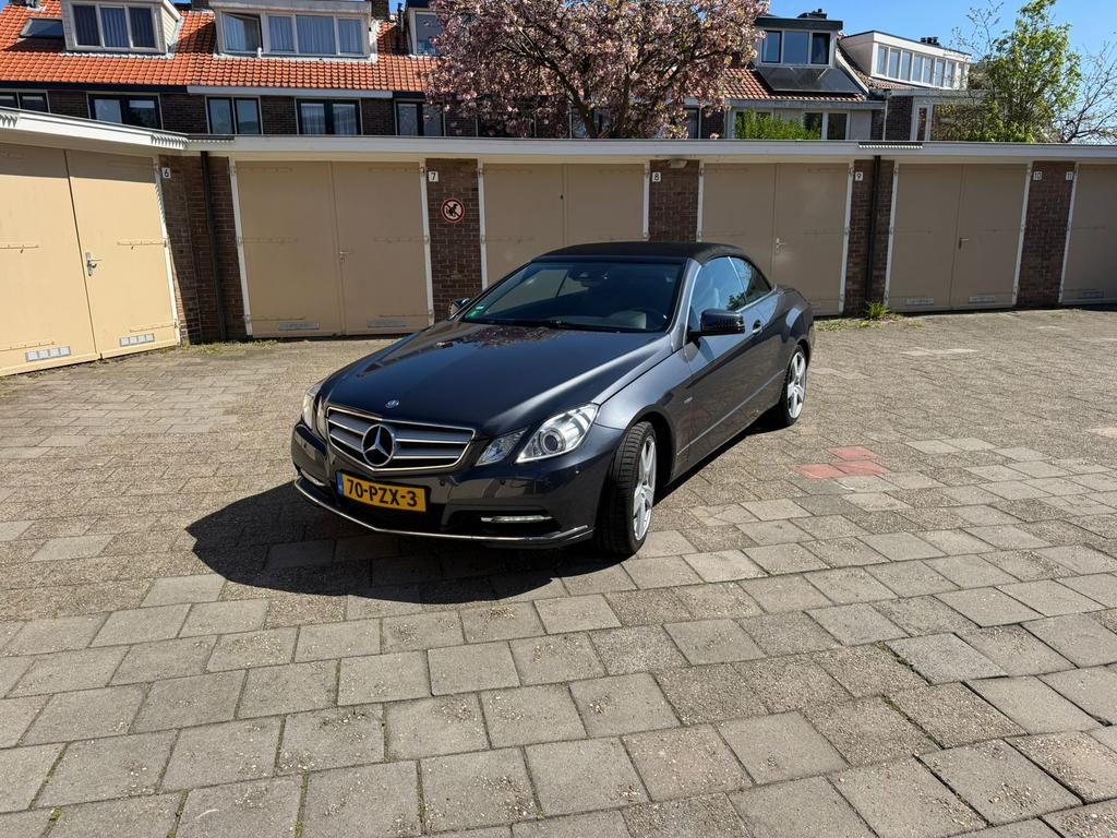 Mercedes-Benz E-Klasse 3.5 E350 CGI Cabriolet AUT 2011 Grijs, Auto's, Automaat, Achterwielaandrijving, 1800 kg, Cabriolet