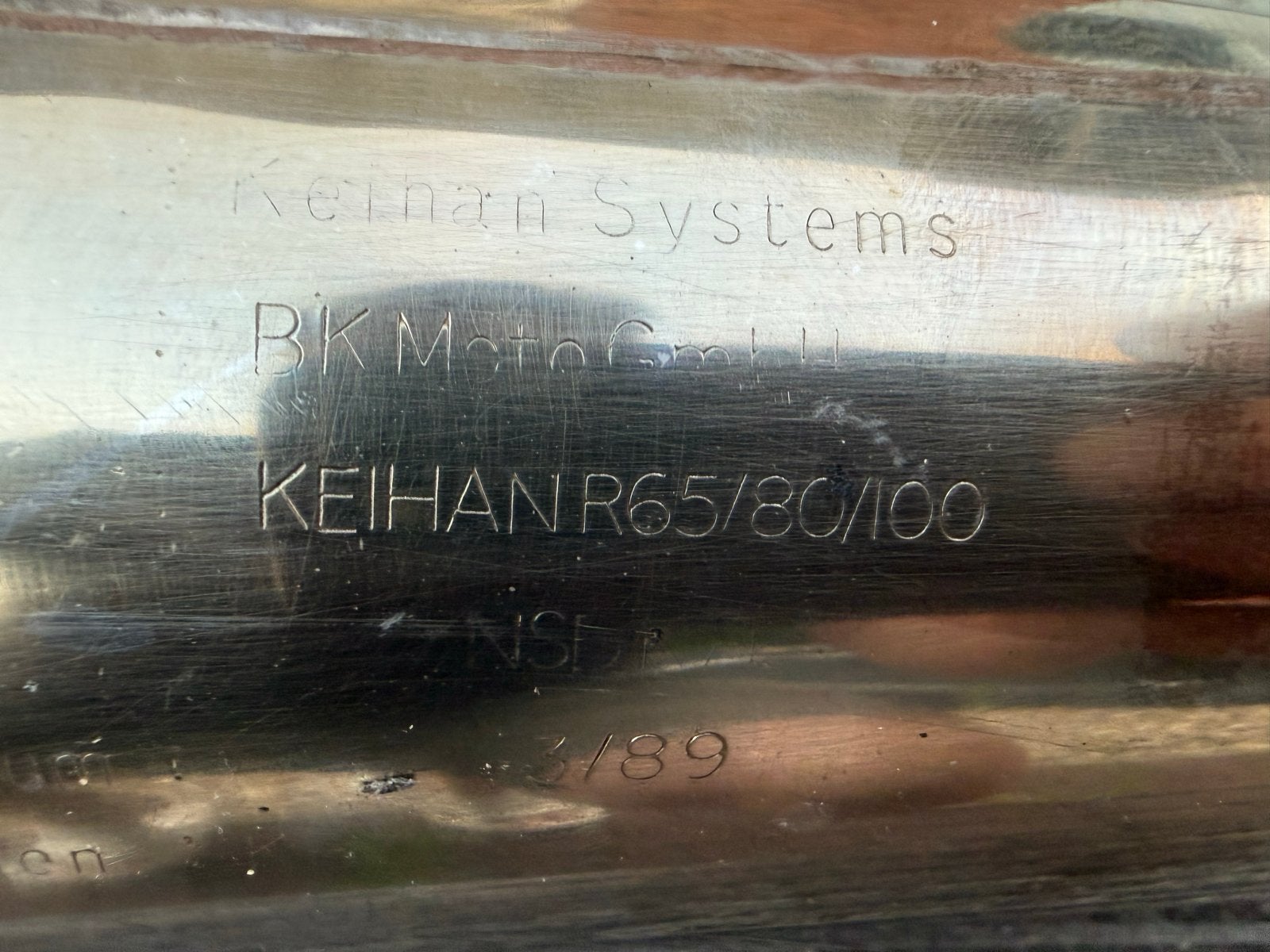KEIHAN R65/80/100 Uitlaatdempers - RVS, Ophalen of Verzenden, Gebruikt