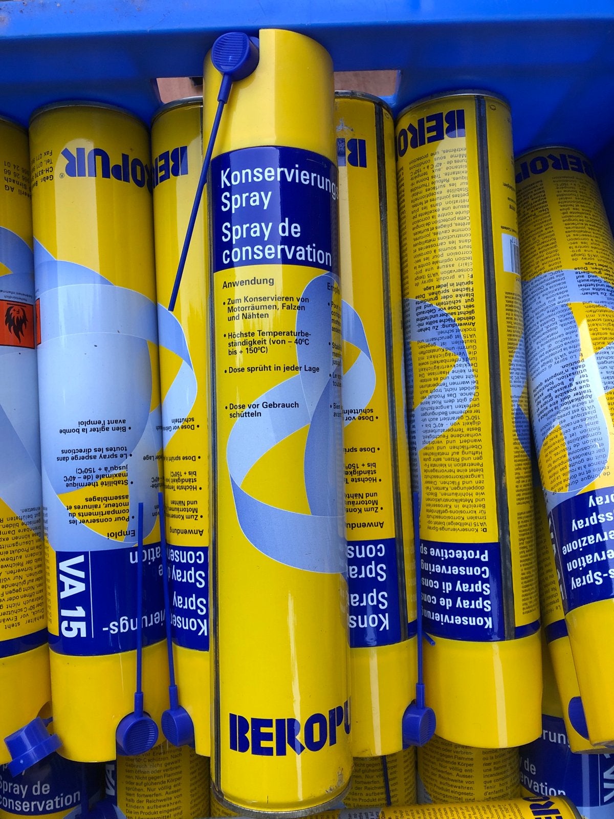 30x Beropur Konservierungsspray WA 15 - Conserveringsspray, Ophalen, Nieuw