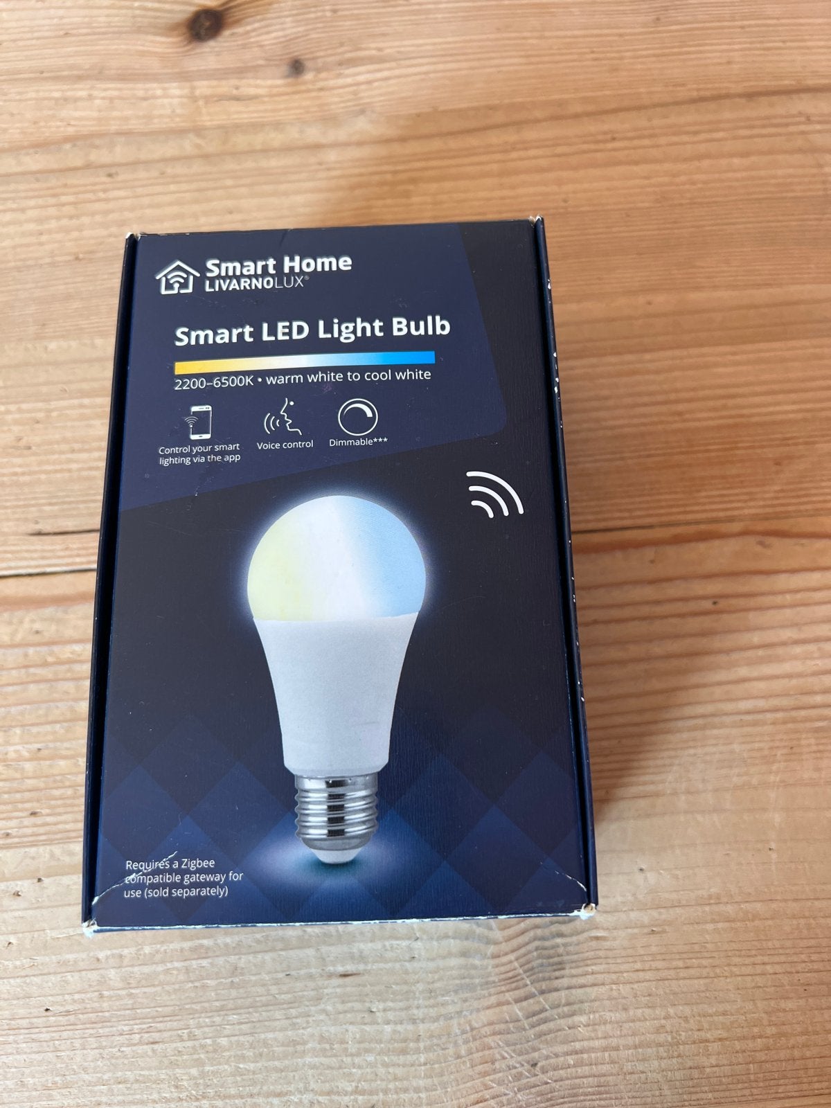 LIVARNO LUX Smart LED Lamp E27 - Warm tot Koel Wit, Wit, Overige merken, Kunststof, Nieuw
