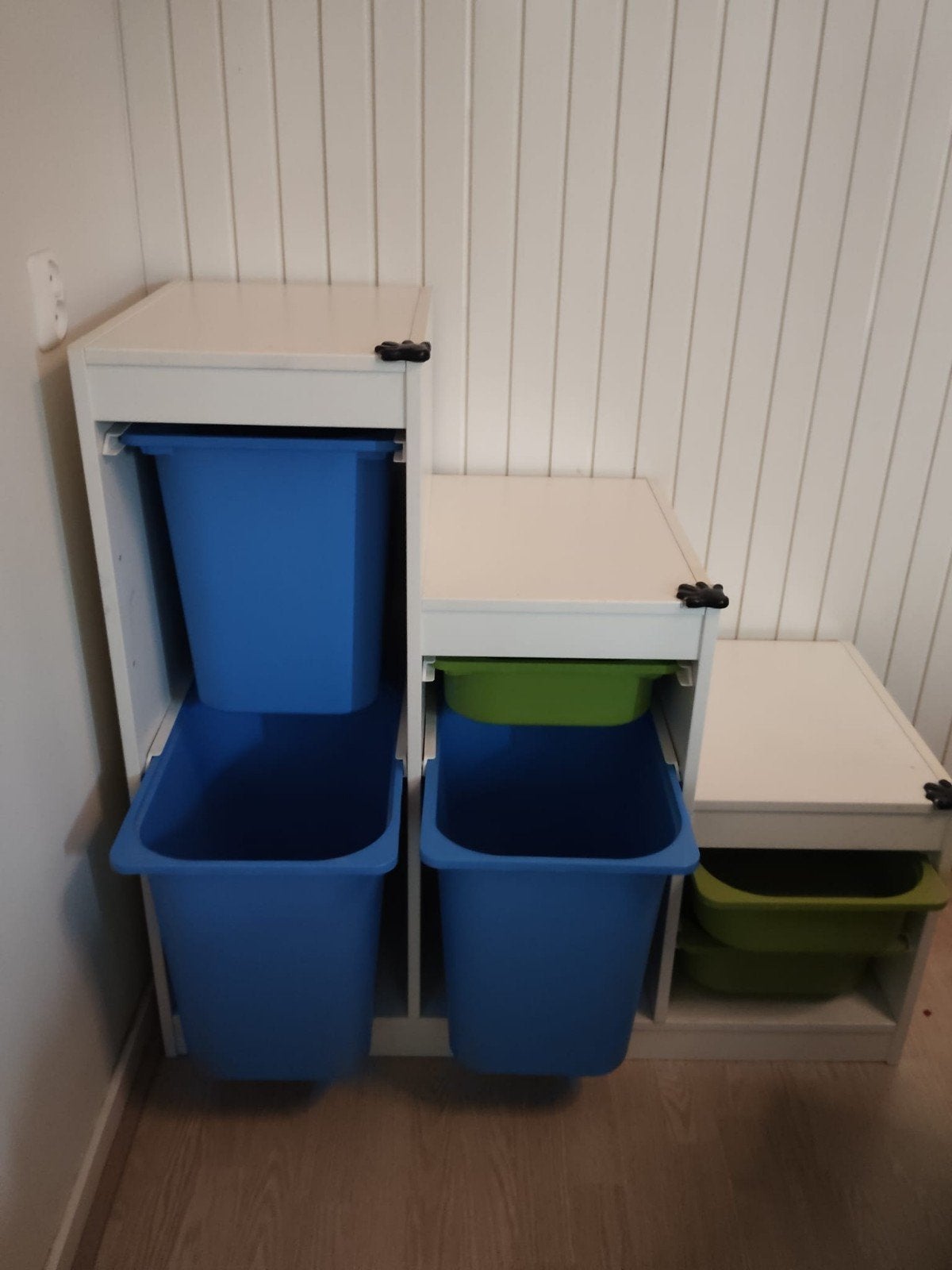 IKEA Trofast opbergkast met bakken, Kinderen en Baby's, Kinderkamer | Commodes en Kasten, Ophalen, Gebruikt, Kast, 75 tot 100 cm
