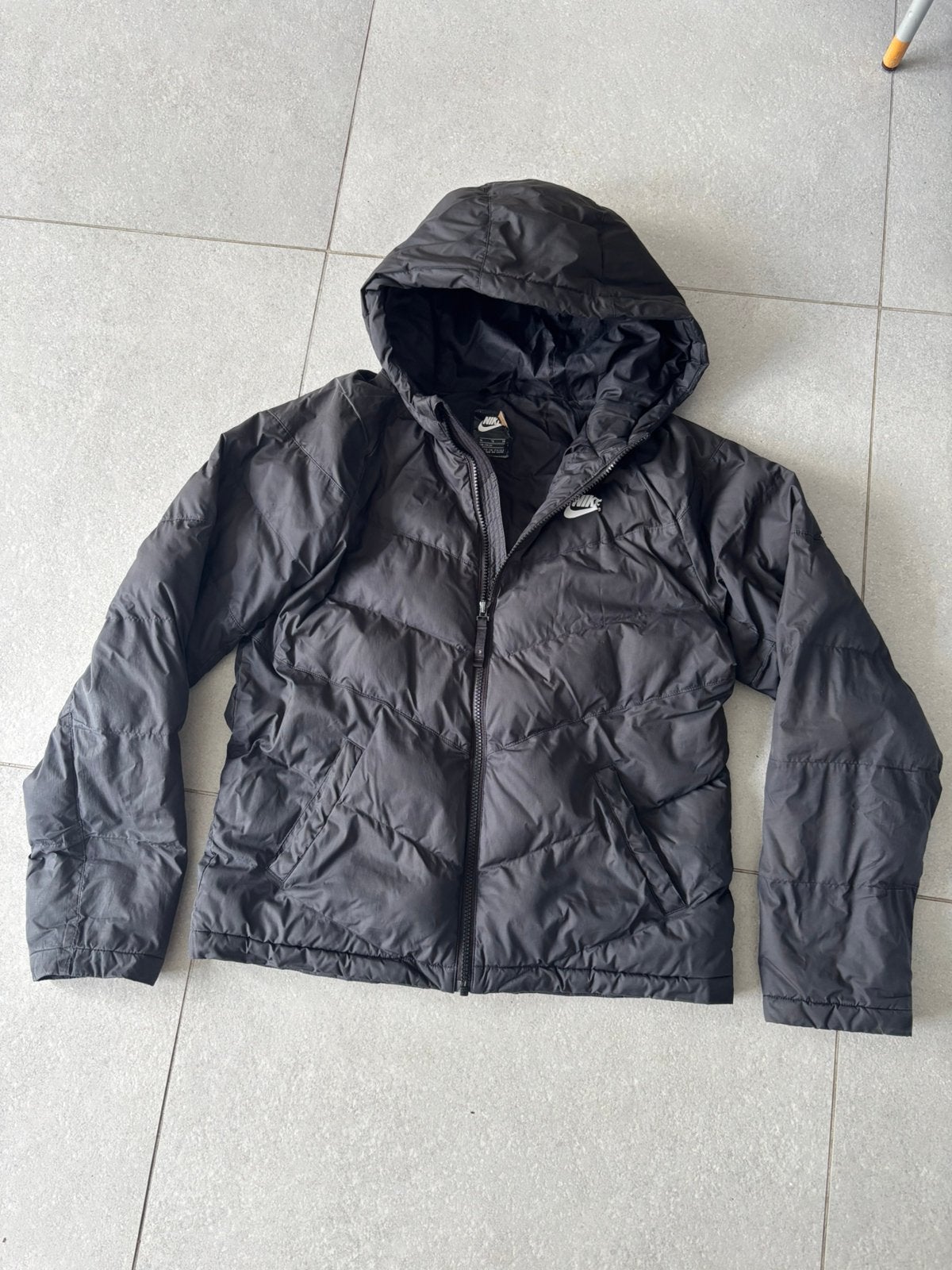 Winterjas Nike maat XL kindermaat 158/164/170, Ophalen of Verzenden, Gebruikt, Jongen, Jas