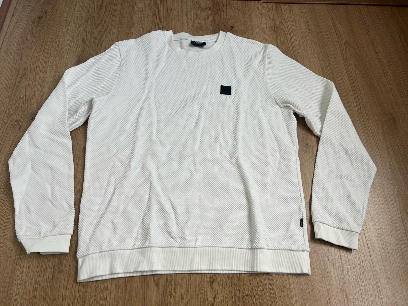 Stangata witte trui xl stang basic structure, Kleding | Heren, Truien en Vesten, Zo goed als nieuw, Maat 56/58 (XL), Wit, Ophalen of Verzenden