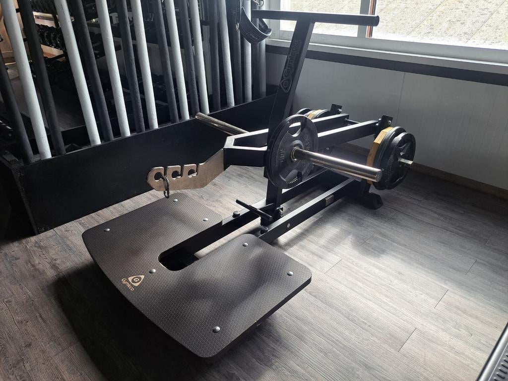 Gymleco Belt Squat machine, Ophalen, Krachtstation, Zo goed als nieuw, Metaal