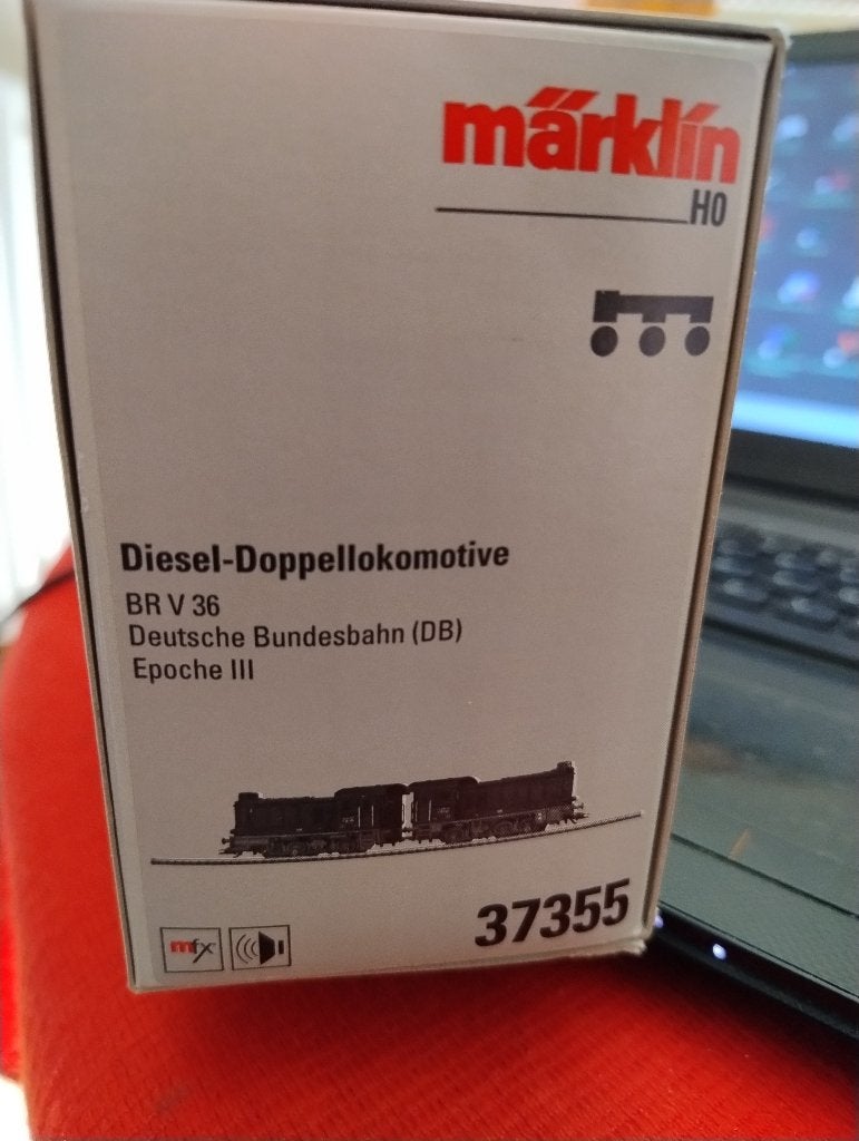 Marklin 37355 Diesellocomotief in dubbeltractie - NIEUW, Wisselstroom, Locomotief, Nieuw, Ophalen of Verzenden