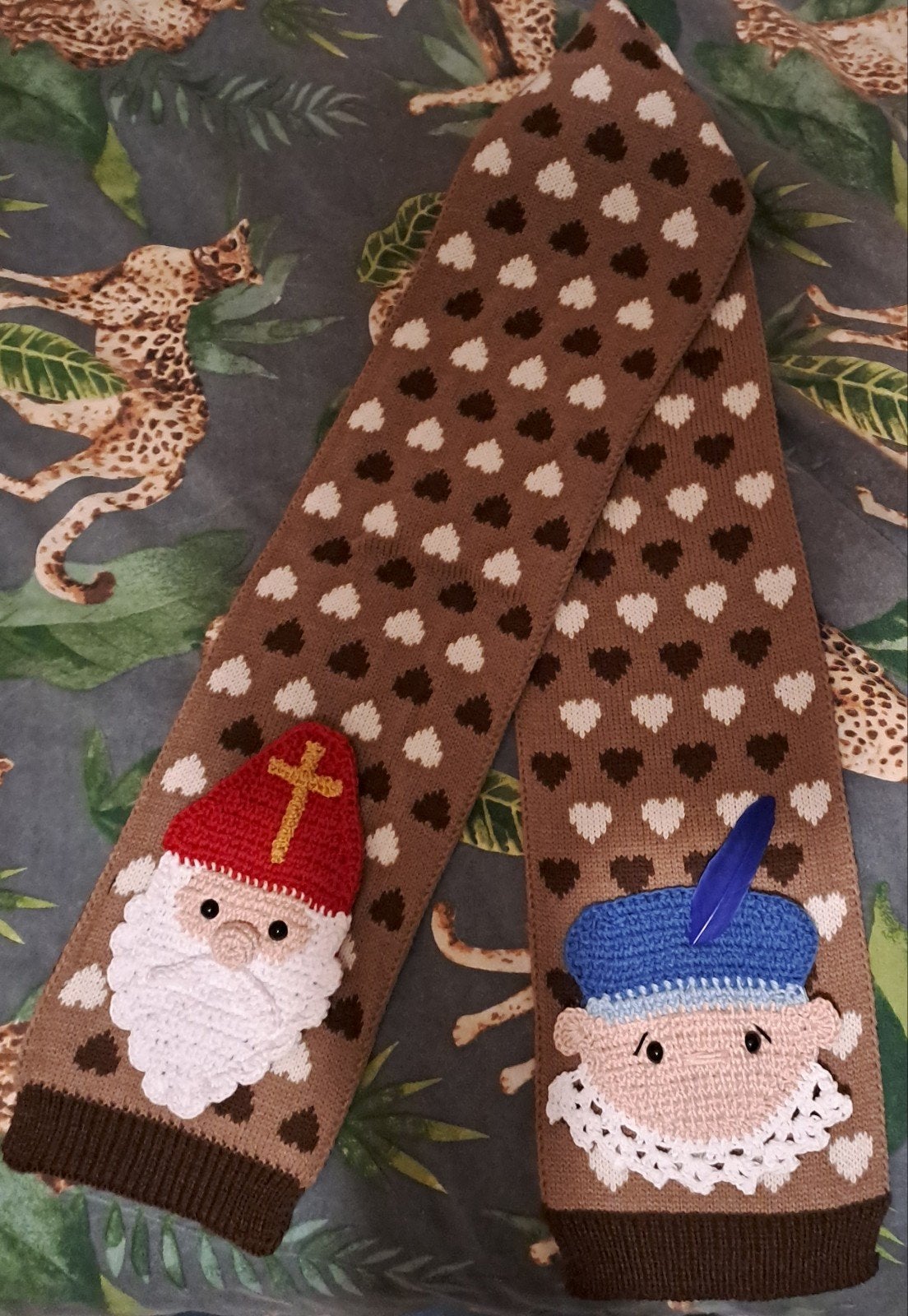 Sint en Piet sjaal, Ophalen of Verzenden, Nieuw