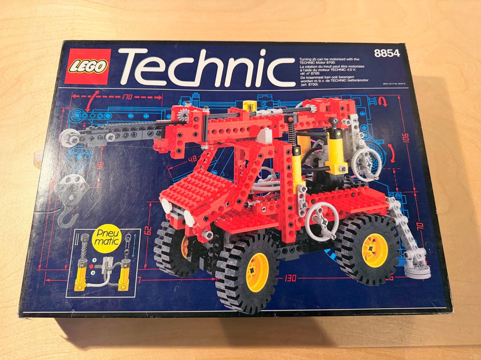 Lego 8854 Power Puller - Vintage Set, Gebruikt, Lego, Ophalen of Verzenden, Complete set