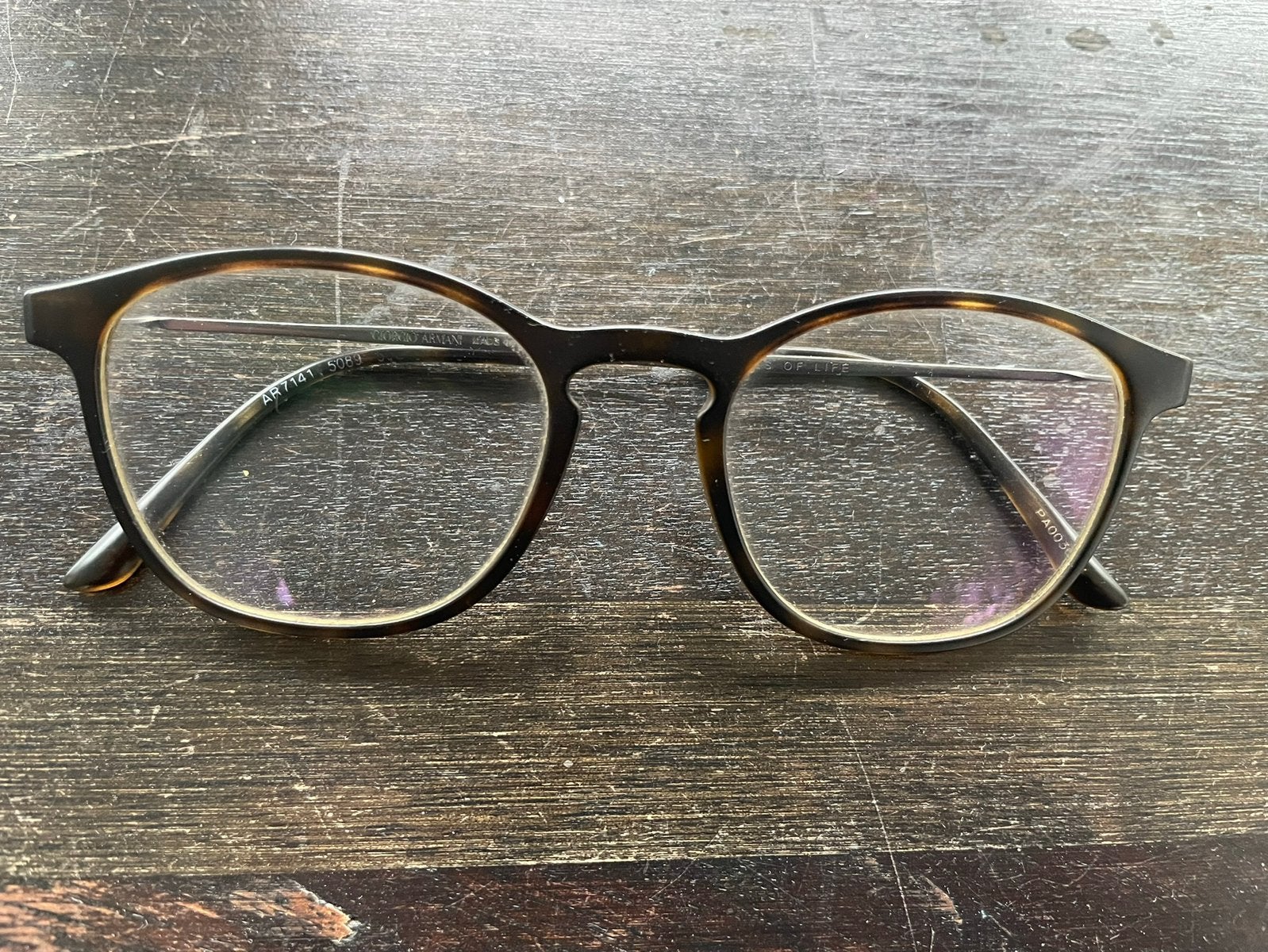 Armani brilmontuur 7141/5089, Ophalen of Verzenden, Zo goed als nieuw, Zwart, Overige merken