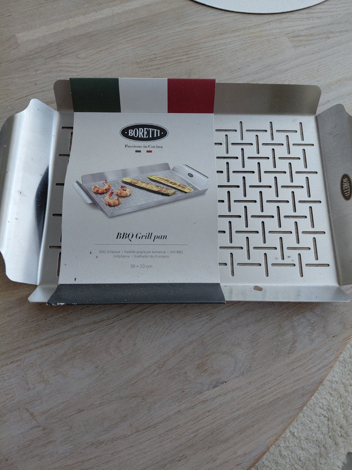 BBQ grill pan, Ophalen of Verzenden, Nieuw, Boretti