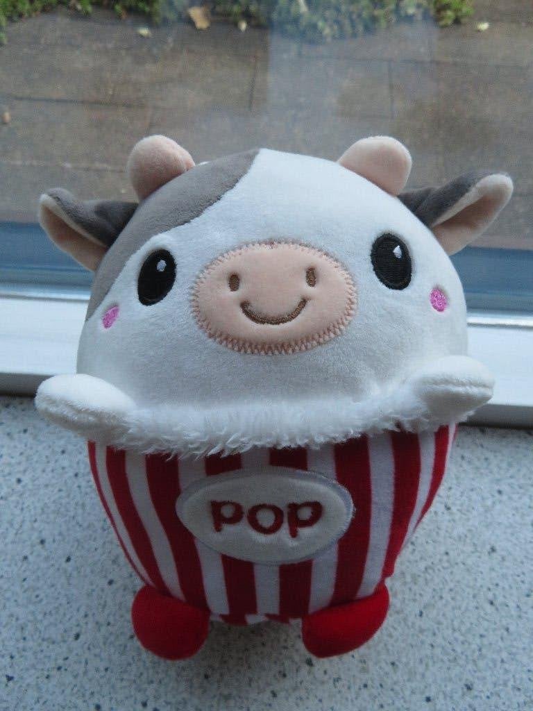 Koe koetje Funatix Snuggle merk Toy Global, Ophalen of Verzenden, Zo goed als nieuw, Koe, Wasbaar