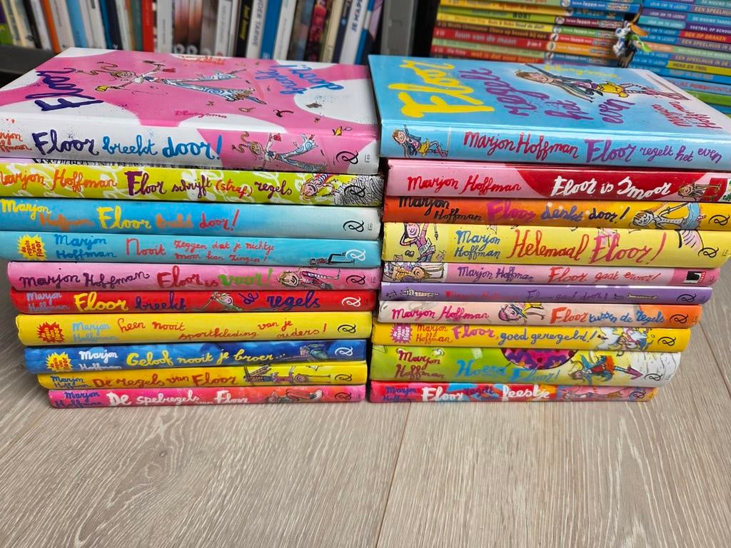 20x boeken - De regels van Floor / Marjon Hoffman, Ophalen of Verzenden, Zo goed als nieuw