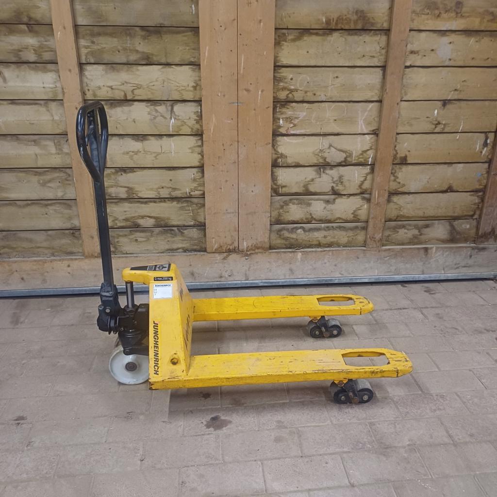 Palletwagen/pompwagen Jungheinrich, Ophalen, Gebruikt