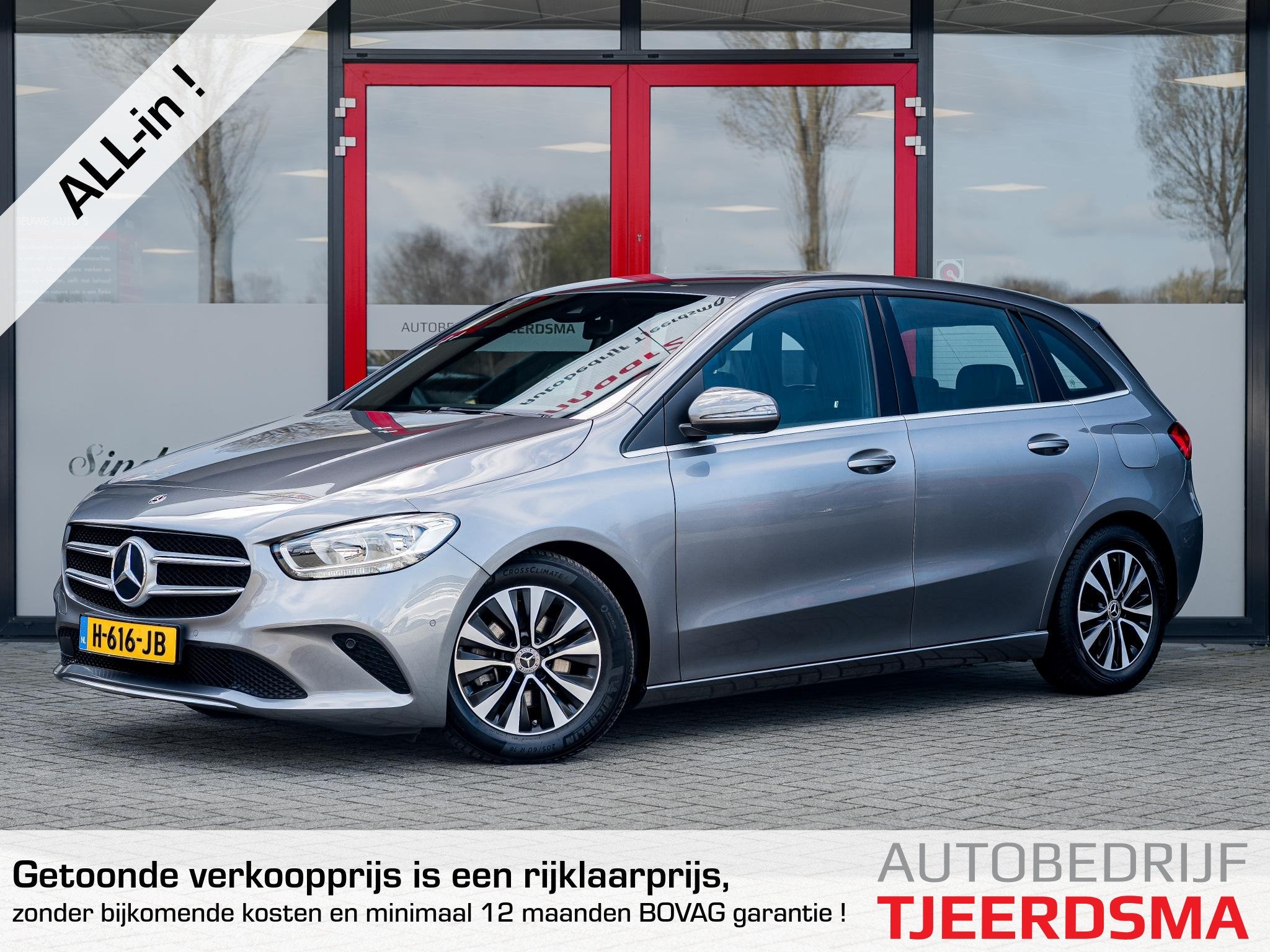 Mercedes-Benz B-klasse 180 Business Solution | Origineel NL, Auto's, Mercedes-Benz, 12 maanden, Gebruikt, 4 cilinders, Origineel Nederlands