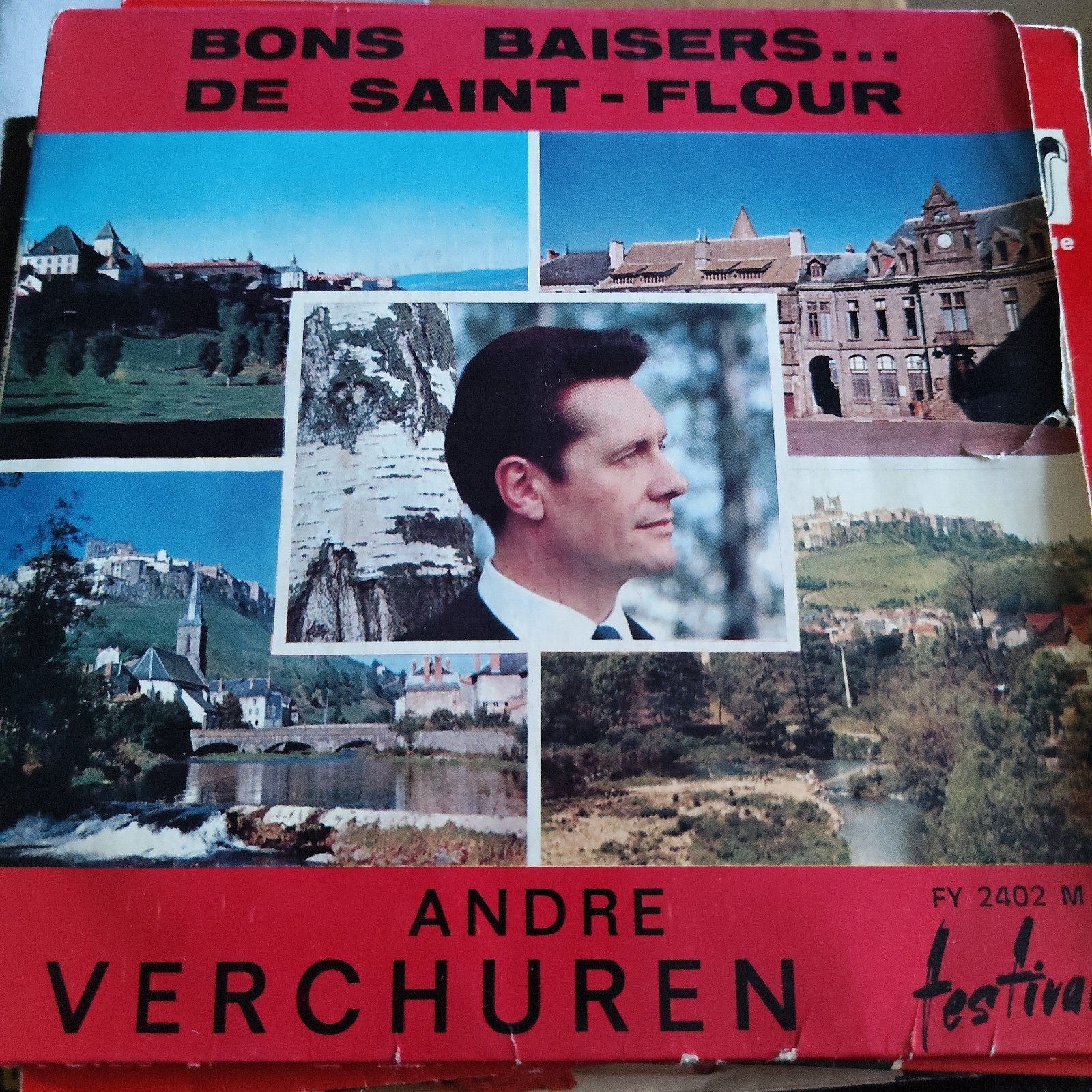 Andre Verchuren - Bons Baisers... De Saint-Flour LP, Ophalen of Verzenden, Gebruikt, 7 inch