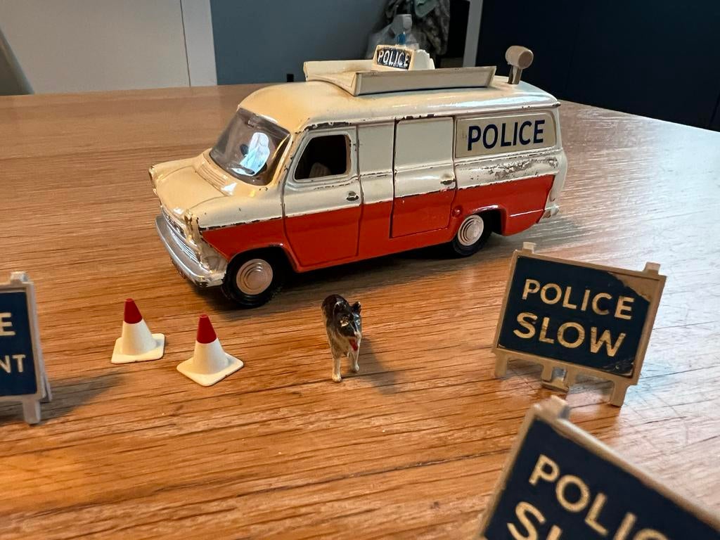 Dinky Toys Ford Transit Van Police, Ophalen of Verzenden, Gebruikt, Bus of Vrachtwagen, Dinky Toys