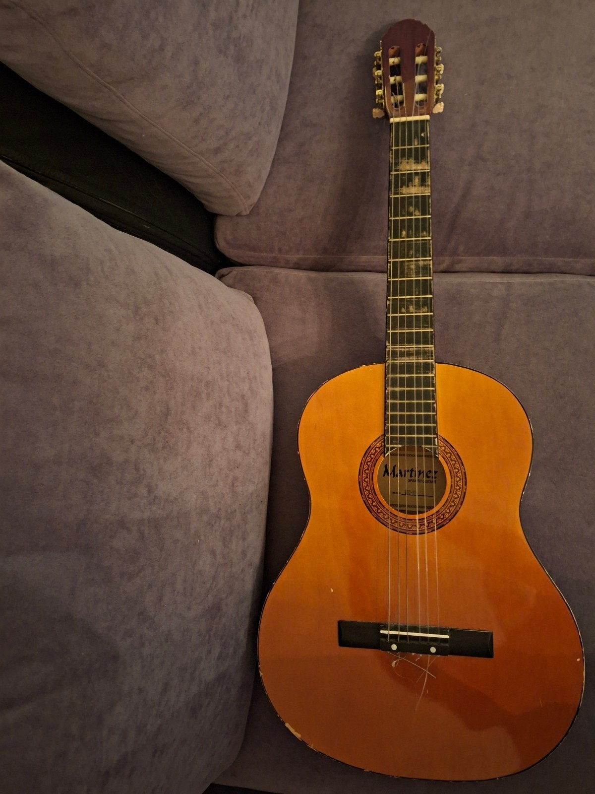 Gitaar, Martinez, MTC 080, € 60,-ZIE MIJN OV.ADVERTENTIES, Ophalen, Klassieke of Spaanse gitaar