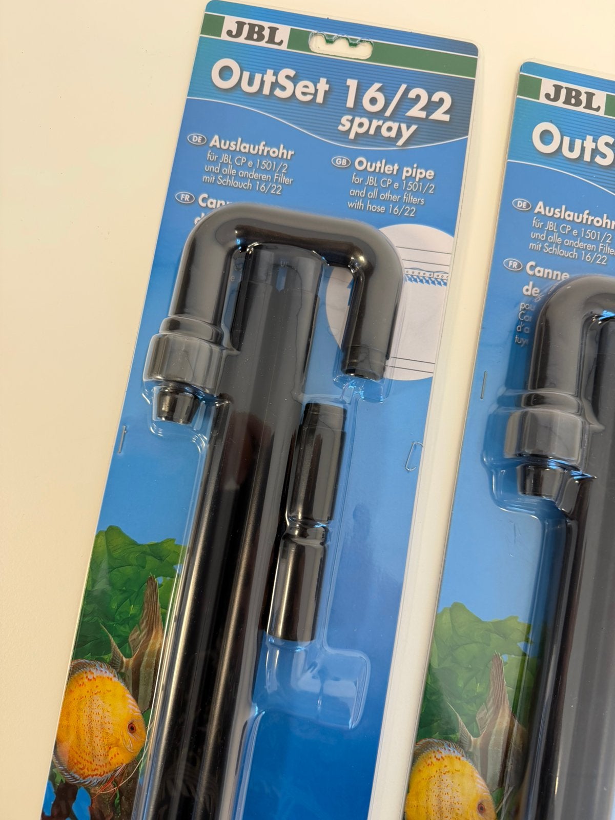 JBL OutSet 16/22 Spray Aquarium Filter Uitstroombuis Nieuw, Dieren en Toebehoren, P, P, Nieuw, Ophalen of Verzenden