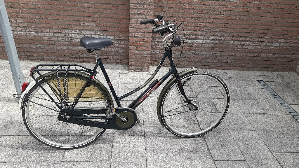 Kaptein damesfiets 57cm, Gebruikt, Versnellingen, 56 cm of meer, Trommelrem