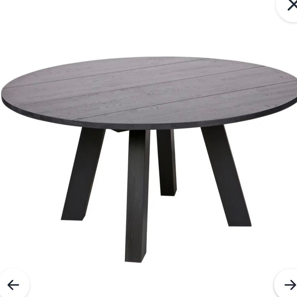 Woood Rhonda Eettafel 150cm mag gelijk worden opgehaald!, Huis en Inrichting, Tafels | Eettafels, Ophalen, Zo goed als nieuw, Rond