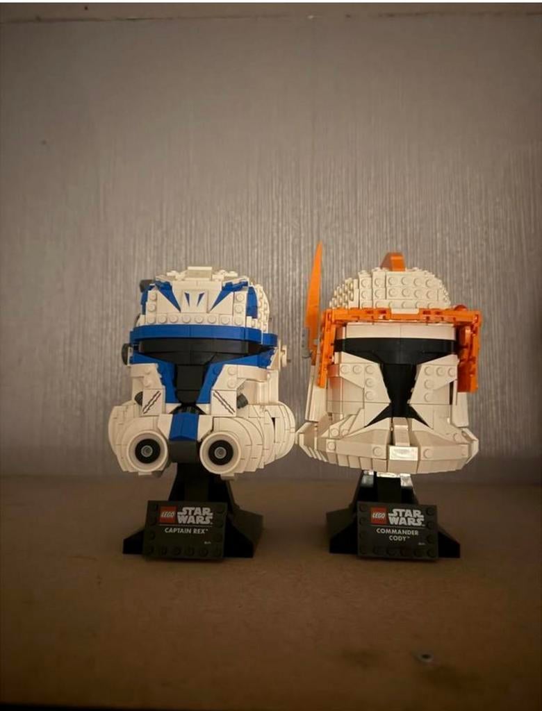 Lego star wars helmen, Ophalen, Zo goed als nieuw