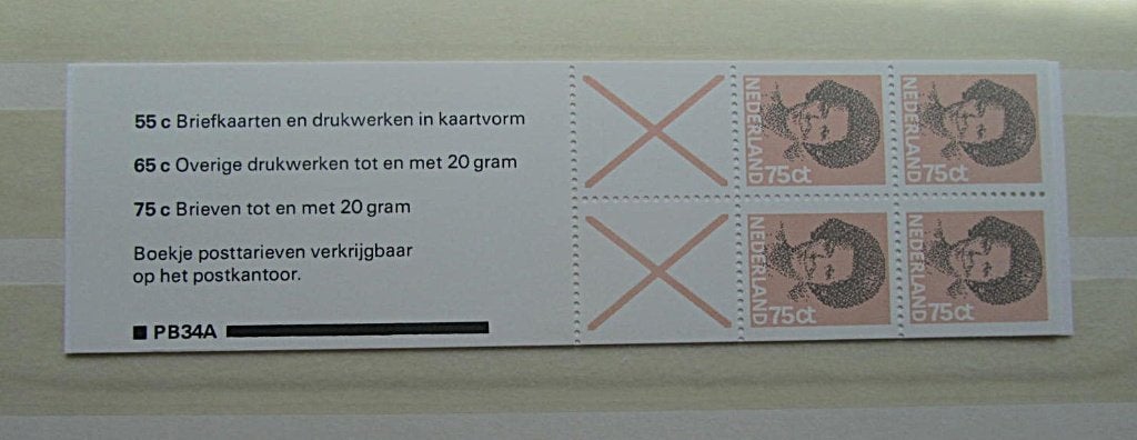 POSTZEGELVEL   PB33A, Ophalen of Verzenden, Postfris