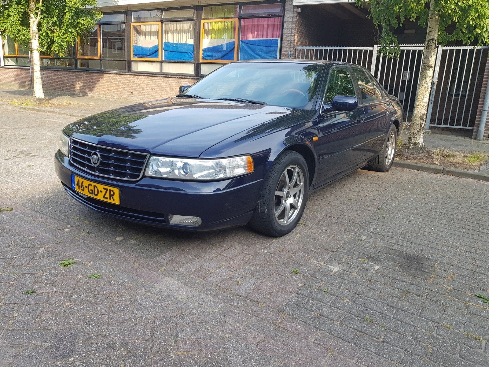 Cadillac Seville 4.6 STS 224KW 2000 Blauw, 1361 kg, 4565 cc, 8 cilinders, Blauw