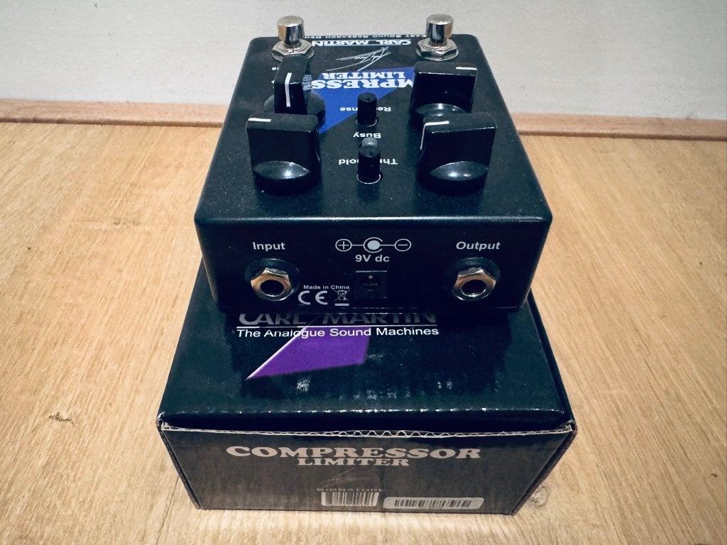 Carl Martin Compressor Limiter Andy Timmons, Ophalen of Verzenden, Zo goed als nieuw, Compressor