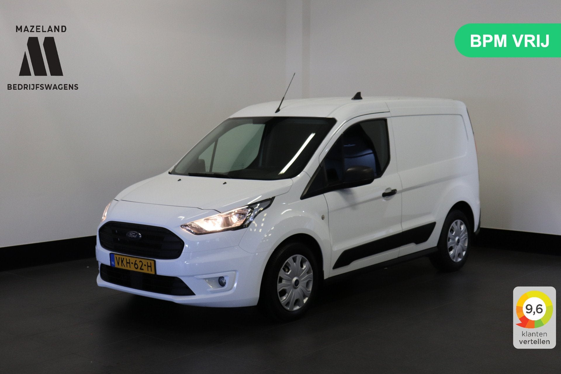 Ford Transit Connect 1.5 EcoBlue EURO 6 - Airco - Cruise - C, Voorwielaandrijving, Stof, Gebruikt, 4 cilinders