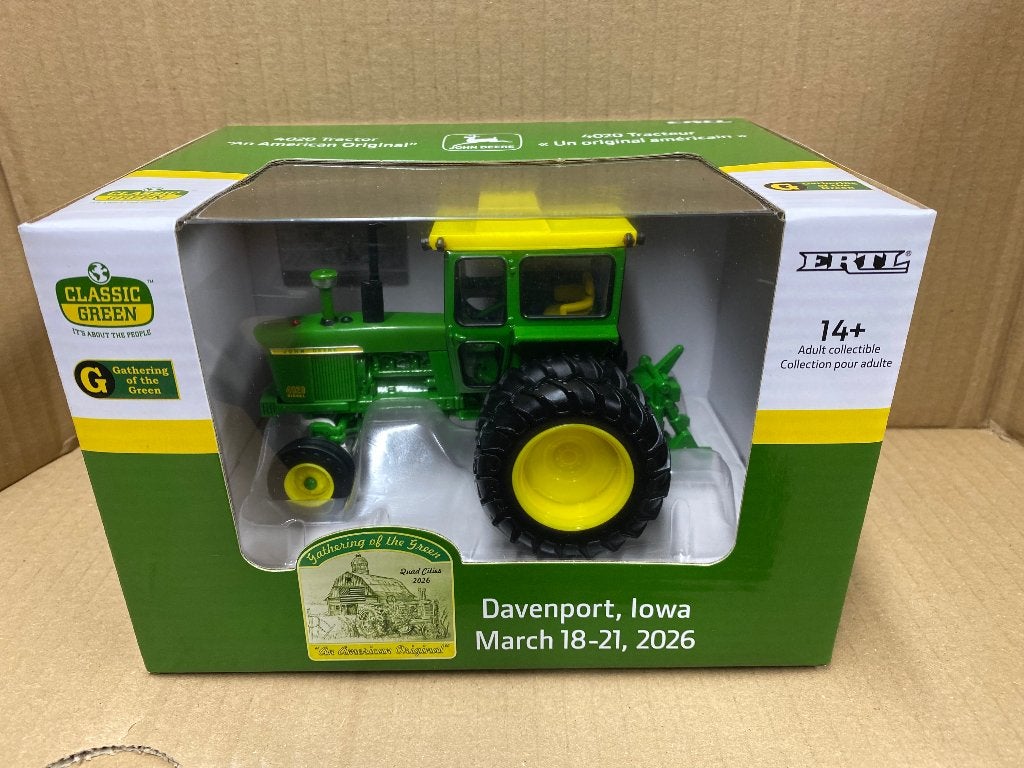 John Deere 4020 nieuw uit de USA!!!!, Ophalen of Verzenden, Nieuw, Tractor of Landbouw, ERTL